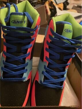 And1 Slam Mid Top Court Shoe Mens 10.5 Eur 44.5